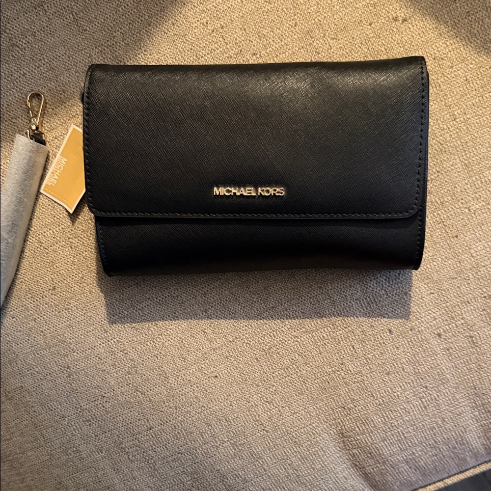 Michael Kors Black Leather Wallet